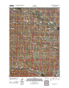 Chimney Gulch 2012 topographic map thumbnail