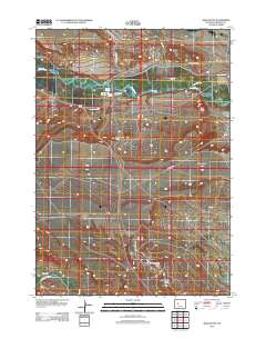 Argo Butte 2012 topographic map thumbnail