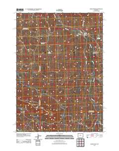 Bader Draw 2012 topographic map thumbnail