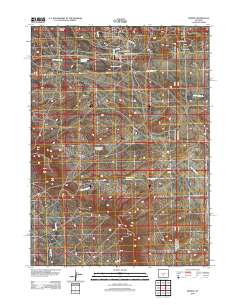 Bairoil 2012 topographic map thumbnail