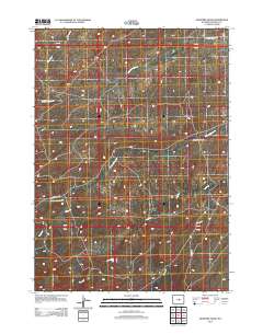 Eightmile Draw 2012 topographic map thumbnail