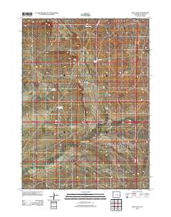 Boot Heel 2012 topographic map thumbnail