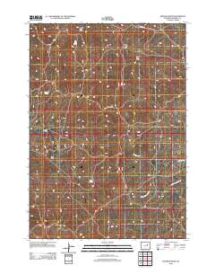 Artesian Draw 2012 topographic map thumbnail