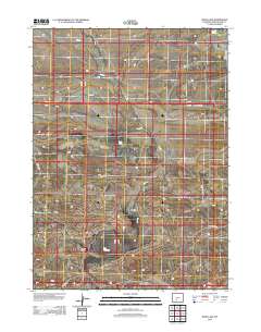 Bush Lake 2012 topographic map thumbnail