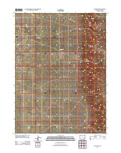 Bosler SE 2012 topographic map thumbnail