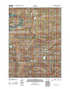 Cannonball Cut 2012 topographic map thumbnail