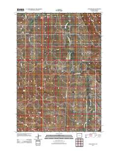 Garland Hill 2012 topographic map thumbnail