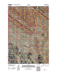 Cowley 2012 topographic map thumbnail