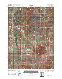 Coyote Gap 2012 topographic map thumbnail