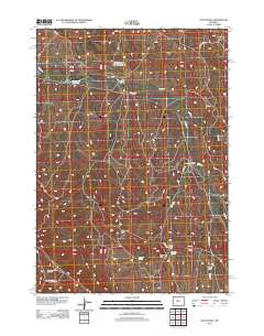 Coyote Hill 2012 topographic map thumbnail