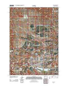 Cody 2012 topographic map thumbnail