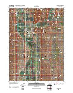 Cokeville 2012 topographic map thumbnail
