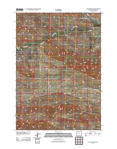 Gloin Reservoir 2012 topographic map thumbnail