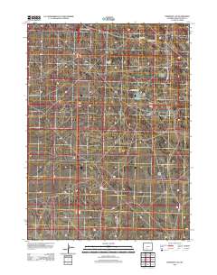 Dennison Cap 2012 topographic map thumbnail