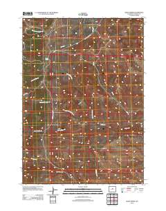 Grave Spring 2012 topographic map thumbnail