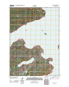 Dot Island 2012 topographic map thumbnail
