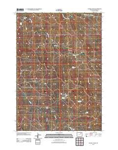 Double Tanks 2012 topographic map thumbnail