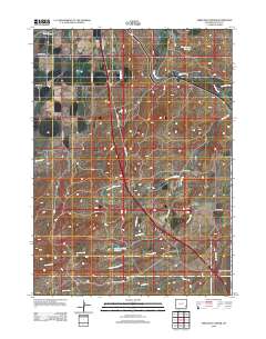 Ferguson Corner 2012 topographic map thumbnail