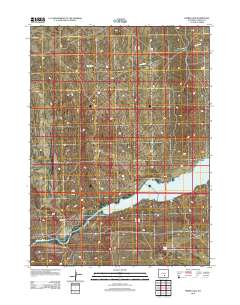 Ferris Lake 2012 topographic map thumbnail