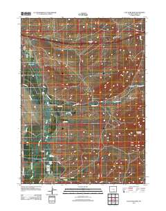 Coal Bank Basin 2012 topographic map thumbnail