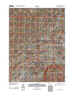Fort La Clede NE 2012 topographic map thumbnail