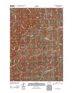 Deadline Draw 2012 topographic map thumbnail