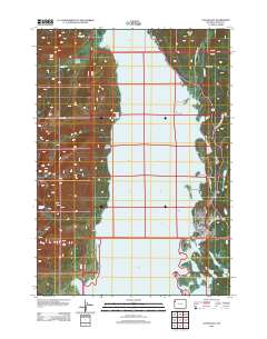 Colter Bay 2012 topographic map thumbnail