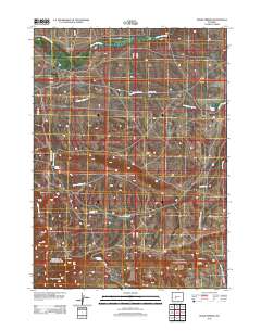 Dickie Springs 2012 topographic map thumbnail