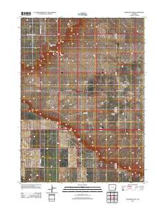 Dickinson Hill 2012 topographic map thumbnail