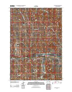 Fortin Draw 2012 topographic map thumbnail