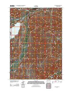 Iron Creek 2012 topographic map thumbnail