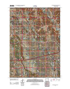Iron Mountain 2012 topographic map thumbnail