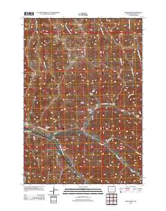 Jones Draw 2012 topographic map thumbnail