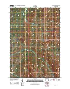 Joseph Peak 2012 topographic map thumbnail