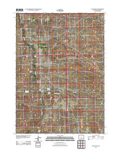 Love Ranch 2012 topographic map thumbnail