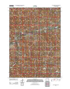 Lance Creek NW 2012 topographic map thumbnail