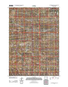 Leuenberger Ranch 2012 topographic map thumbnail