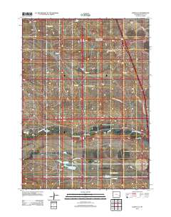 Lewis Flat 2012 topographic map thumbnail