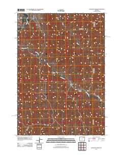 Livingston Draw 2012 topographic map thumbnail