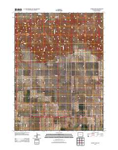 Gurney Peak 2012 topographic map thumbnail