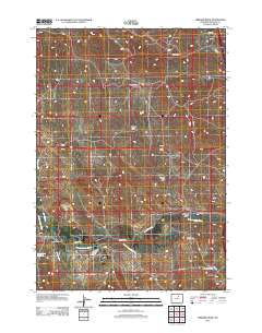 Hibbard Draw 2012 topographic map thumbnail