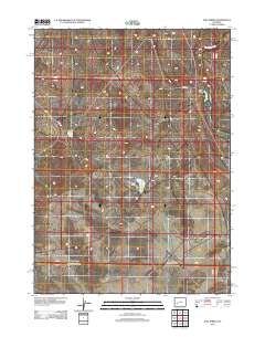 Juel Spring 2012 topographic map thumbnail