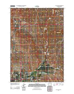 Hyatt Ranch 2012 topographic map thumbnail
