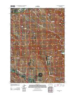 Hyattville 2012 topographic map thumbnail
