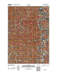 Juniper Draw 2012 topographic map thumbnail