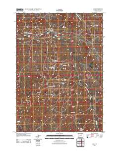Linch 2012 topographic map thumbnail