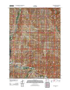 Mason Draw 2012 topographic map thumbnail