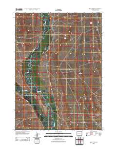 Mesa Spring 2012 topographic map thumbnail
