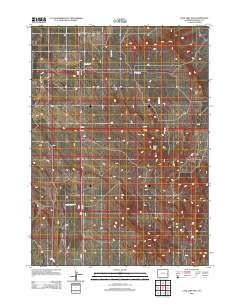 Lone Tree Hill 2012 topographic map thumbnail