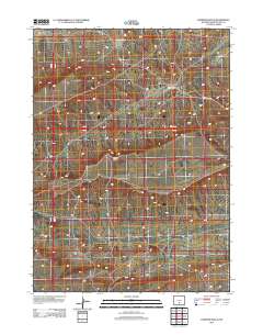 Jawbone Ranch 2012 topographic map thumbnail